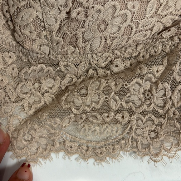 Aerie 🤍Eyelash Lace Racerback Bralette - Picture 3 of 9